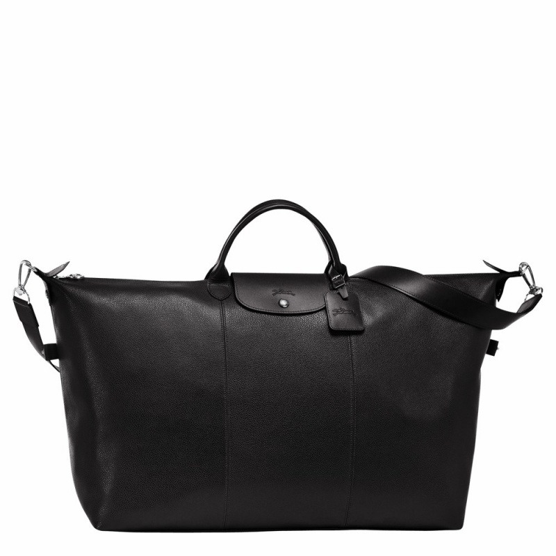 Black Longchamp Le Foulonne S Women's Travel Bags